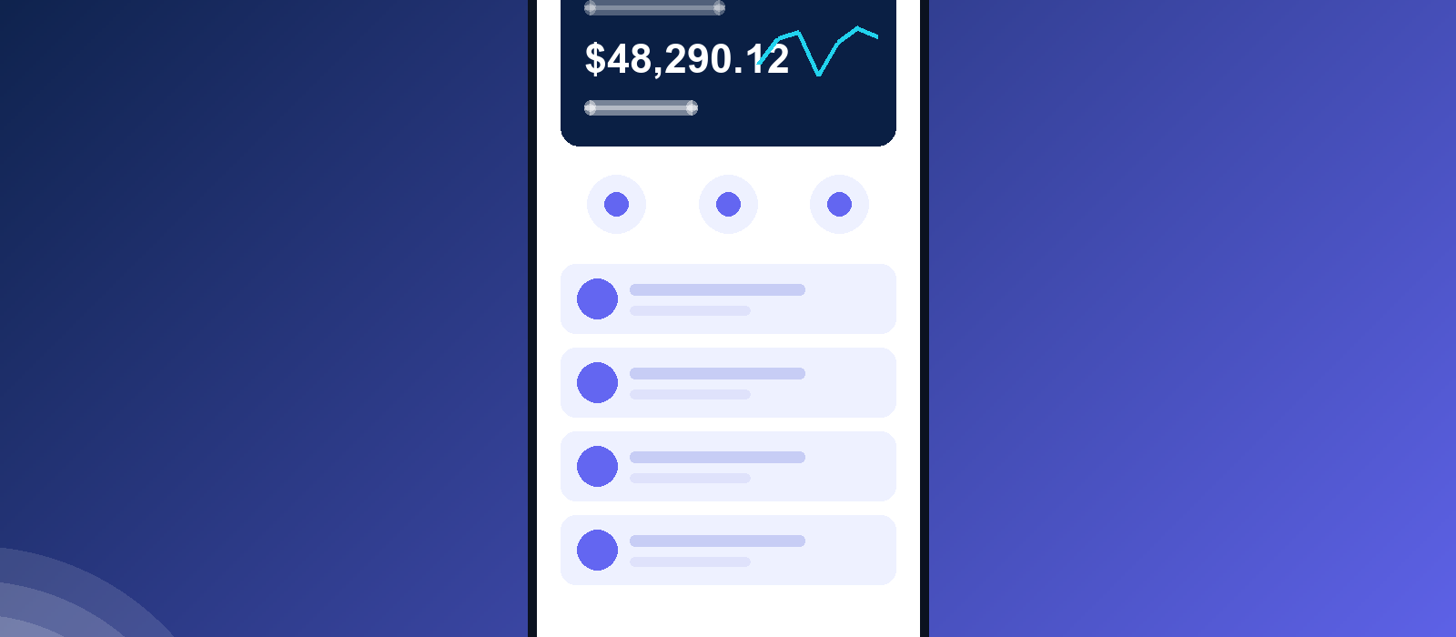 FinTrack Mobile Banking App project preview