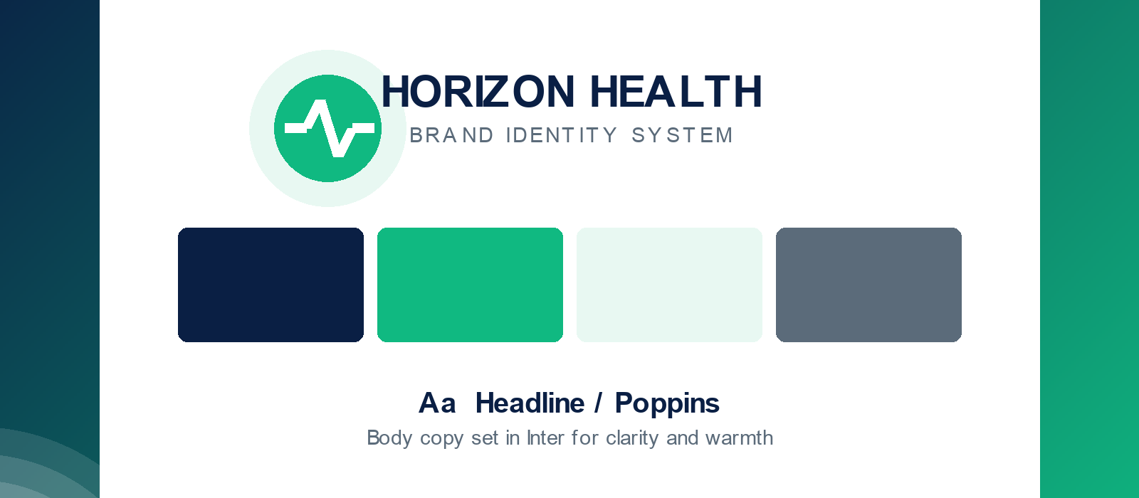 Horizon Health Brand Refresh project preview